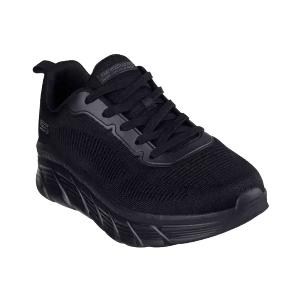 SKECHERS - Tenis Skechers Hombre Bobs B Flex Hi Memory Foam Negro