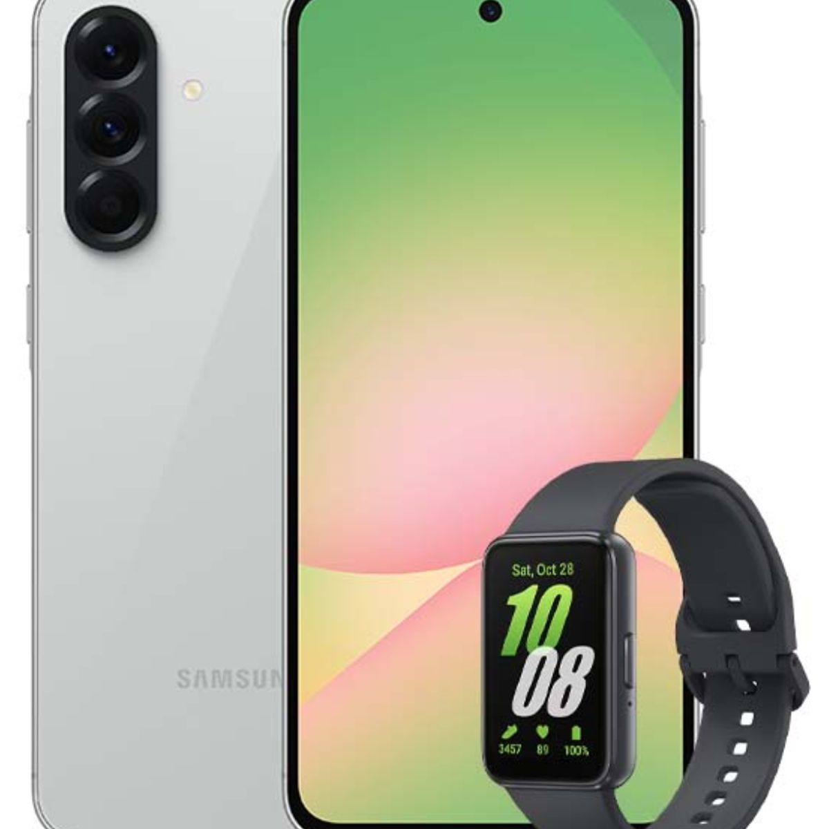 SAMSUNG - Celular Samsung Galaxy A56 5G 256Gb 8Ram Gris + Galaxy Fit 3