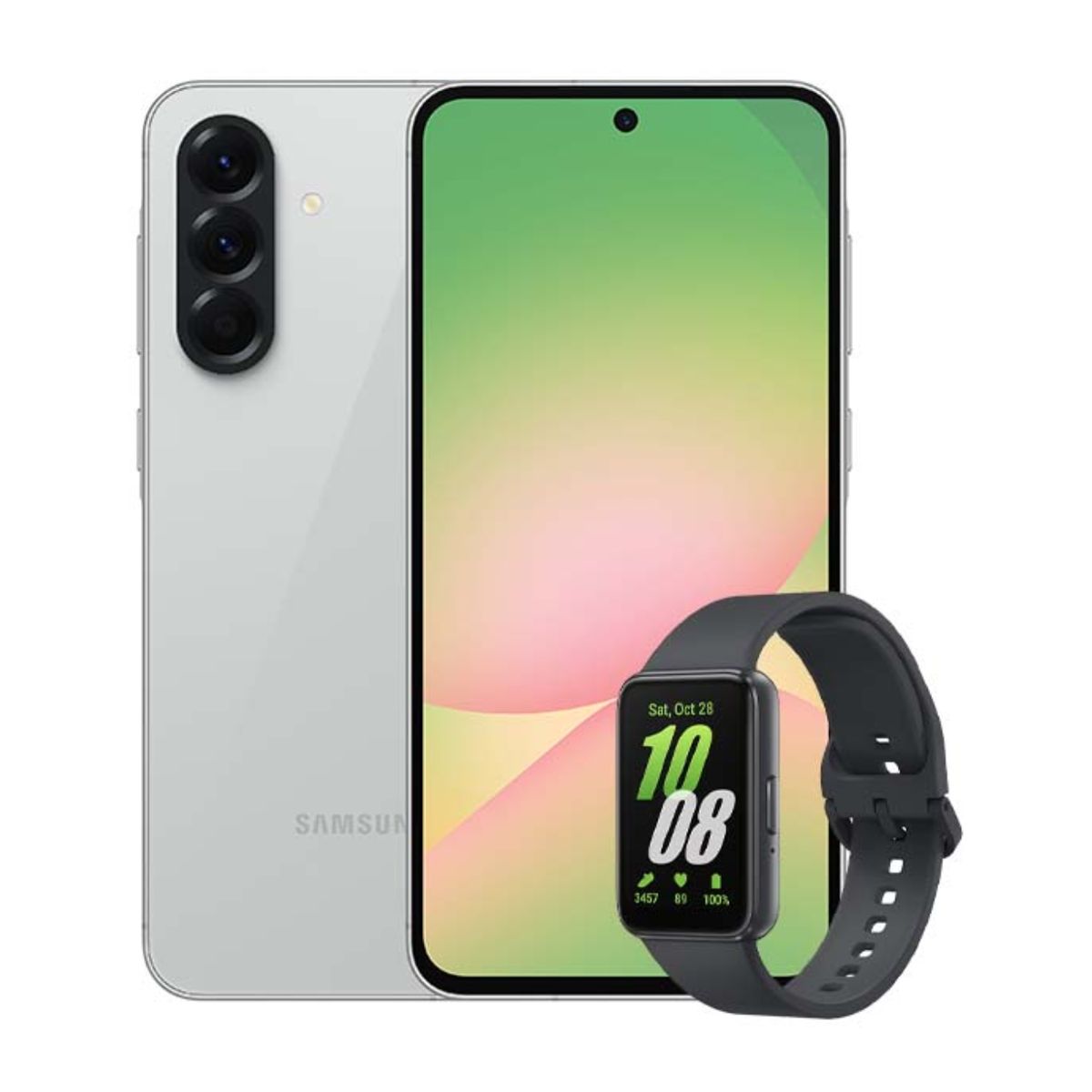 SAMSUNG - Celular Samsung Galaxy A56 5G 256Gb 8Ram Gris + Galaxy Fit 3