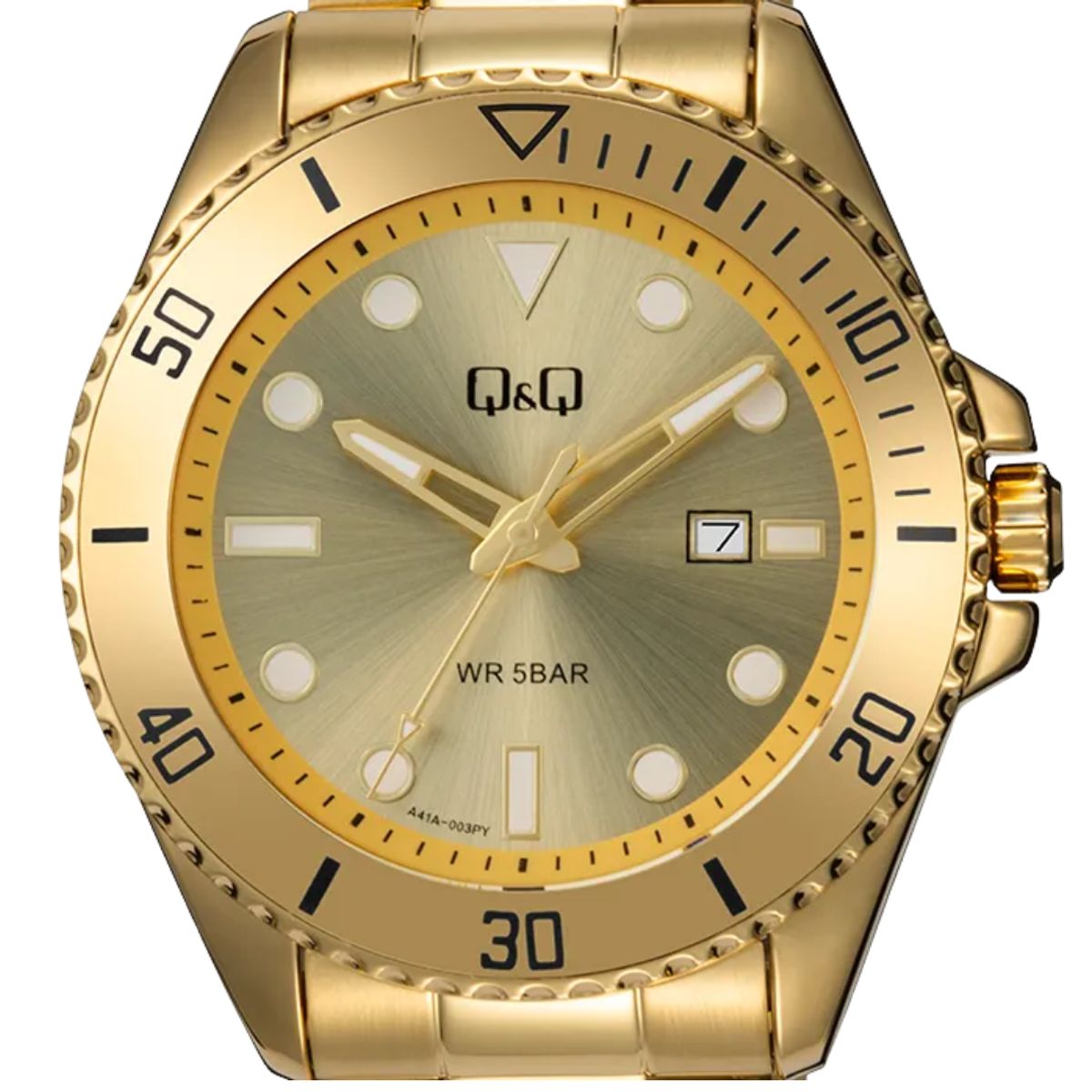 Q&Q - Reloj Q&Q Modelo A41A-003PY Diseño Elegante