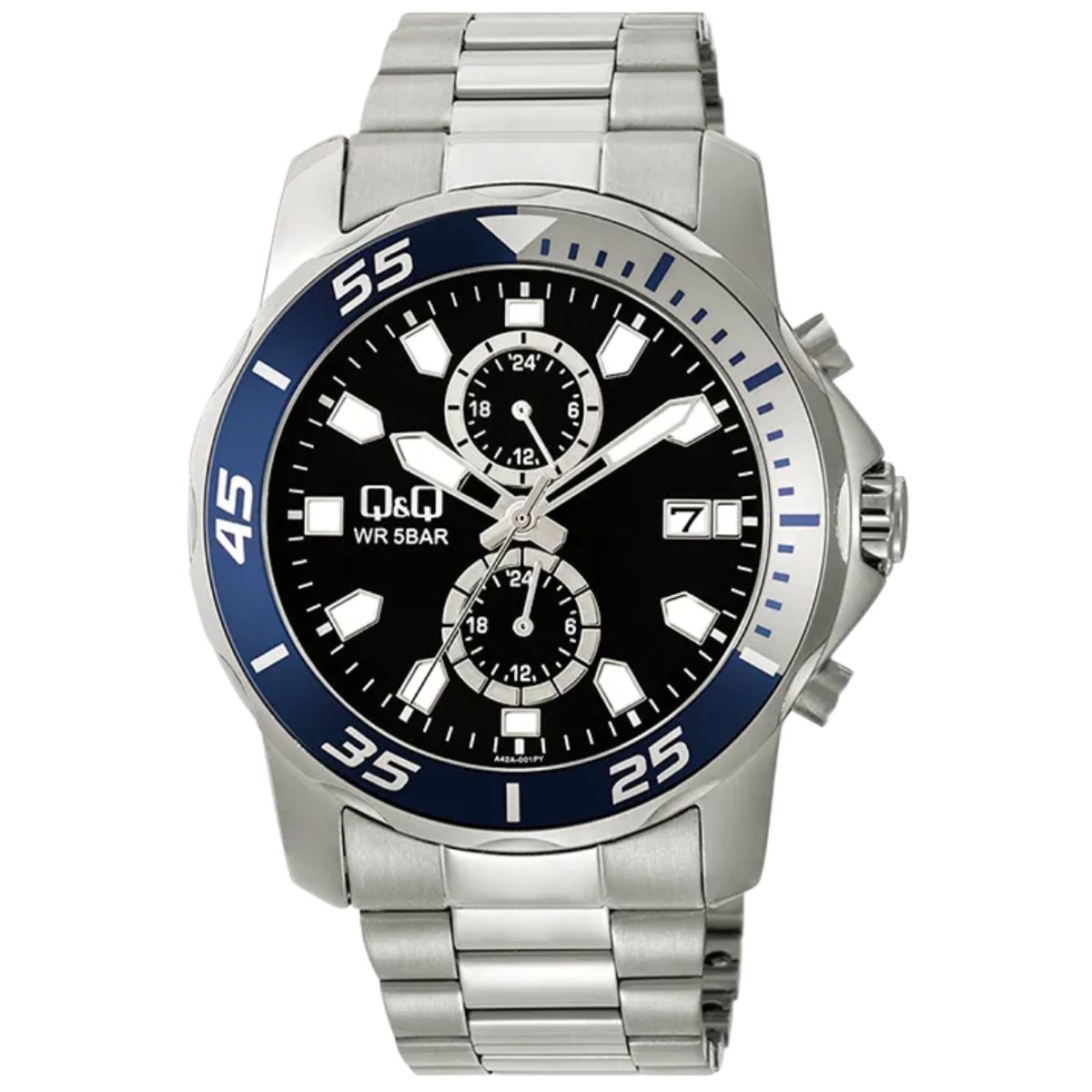 Q&Q - Reloj Q&Q Modelo A42A-001PY Diseño Elegante