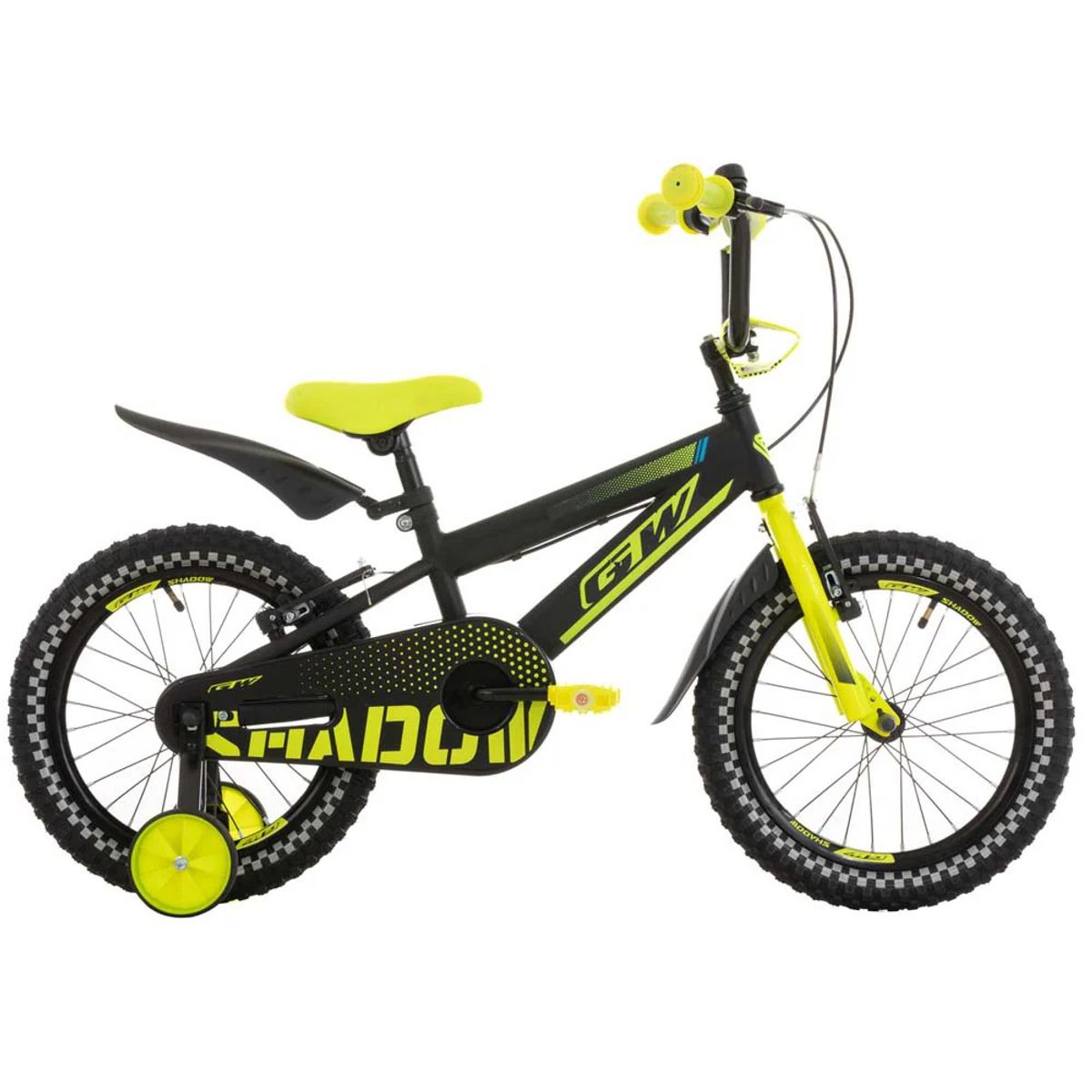 GW - Bicicleta Infantil GW Rin 16 Pulgadas Negro rojo