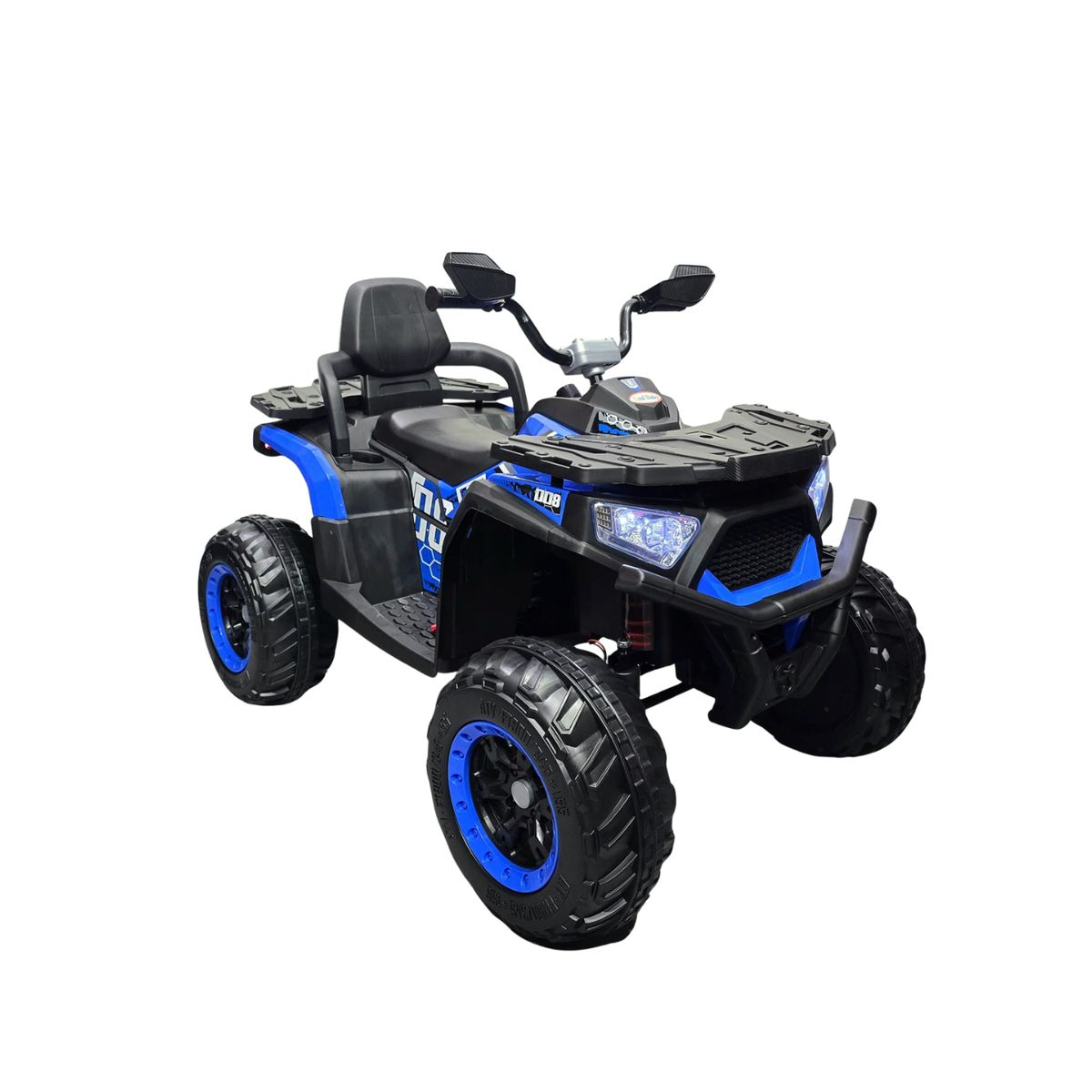 GENERICO - Cuatrimoto Eléctrica Infantil 12v 4 Motores Control Remoto Color Aul