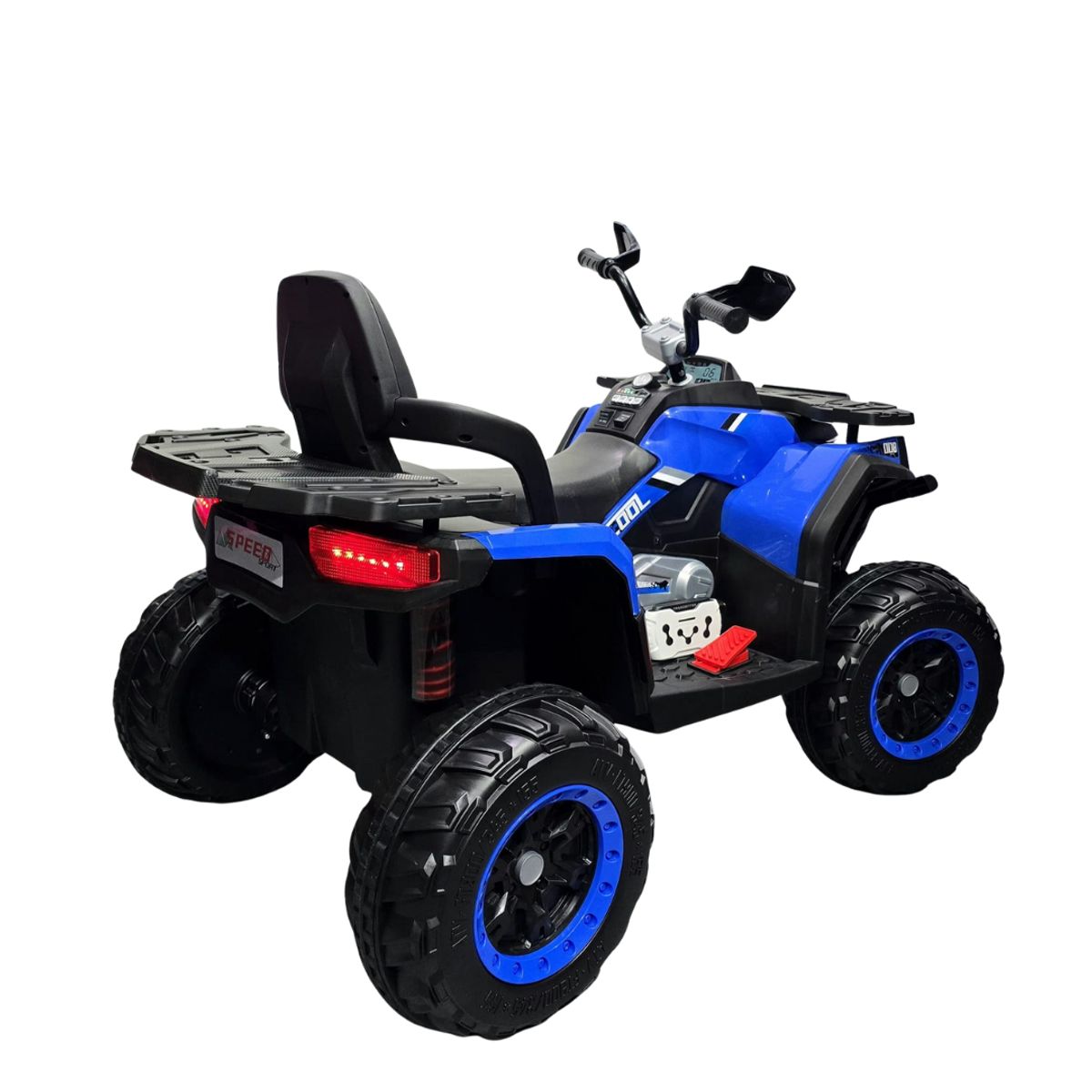 GENERICO - Cuatrimoto Eléctrica Infantil 12v 4 Motores Control Remoto Color Aul