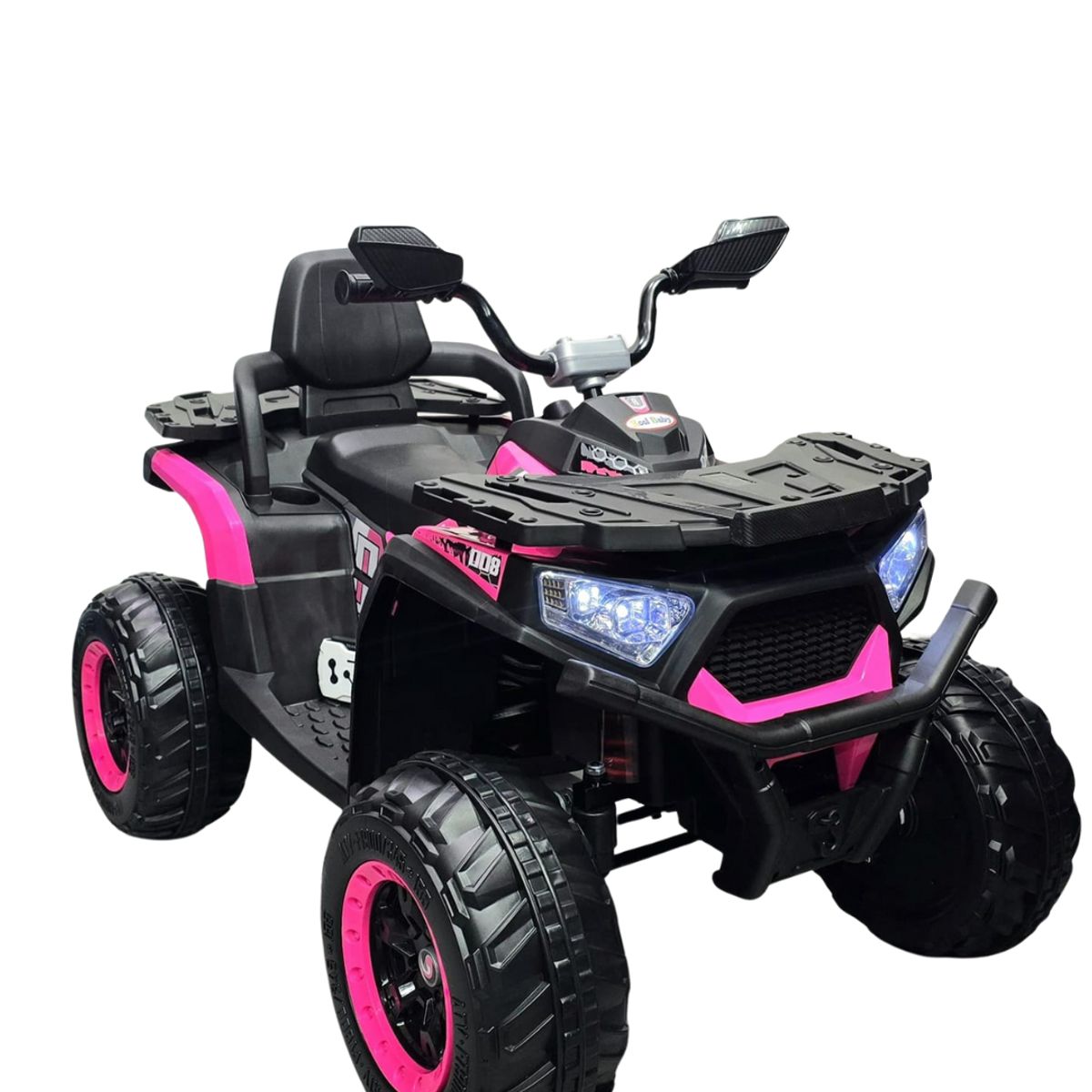 GENERICO - Cuatrimoto Eléctrica Infantil 12v 4 Motores Control Remoto Color Rosa