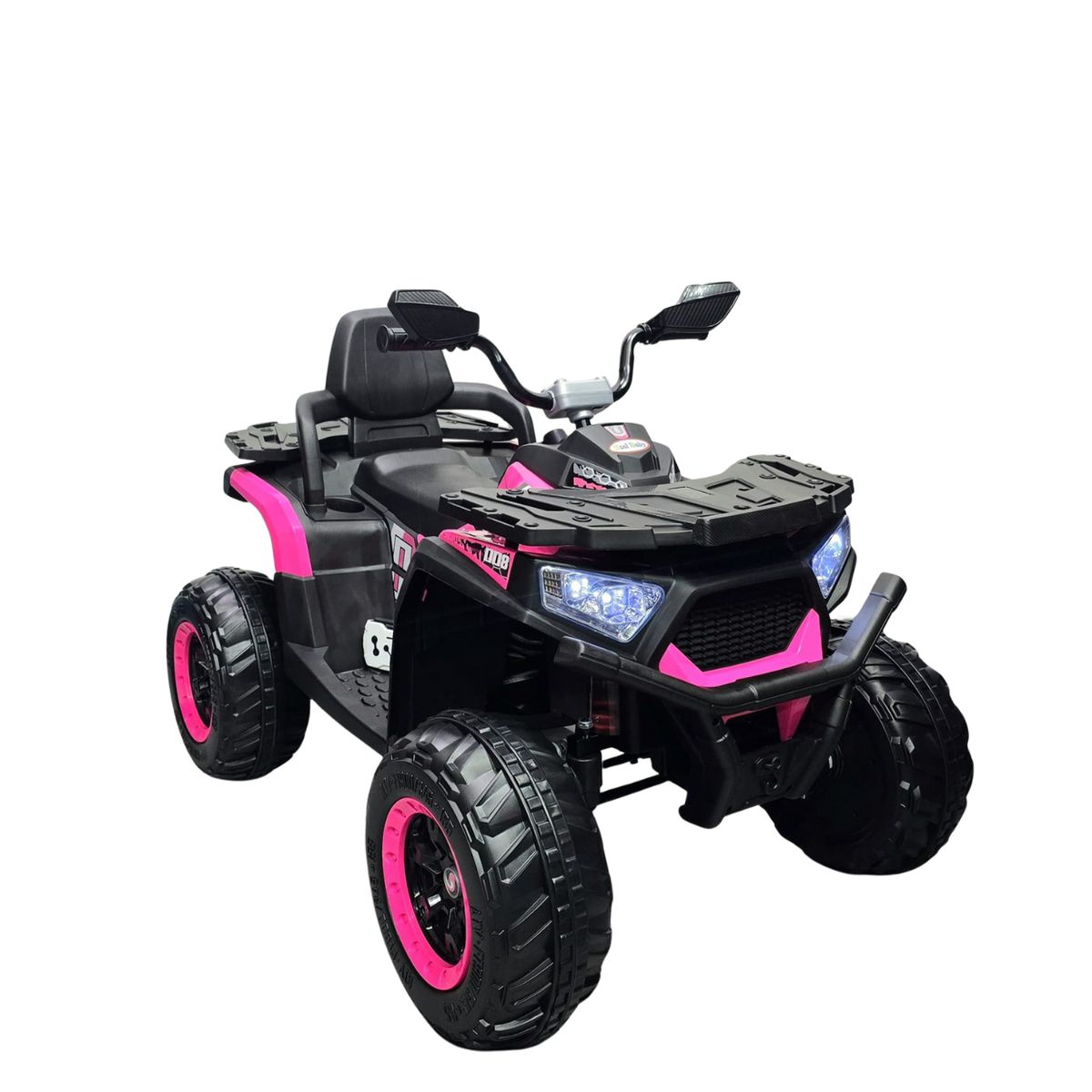 GENERICO - Cuatrimoto Eléctrica Infantil 12v 4 Motores Control Remoto Color Rosa
