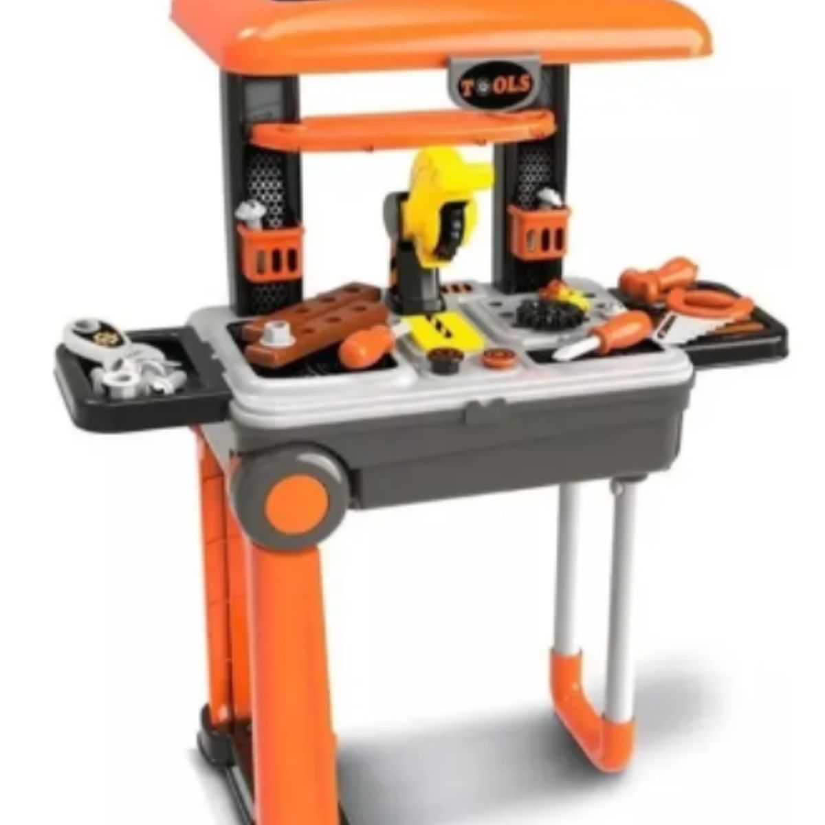 GENERICO - Kit De Herramientas De Juguete Para Niños Maleta Ruedas