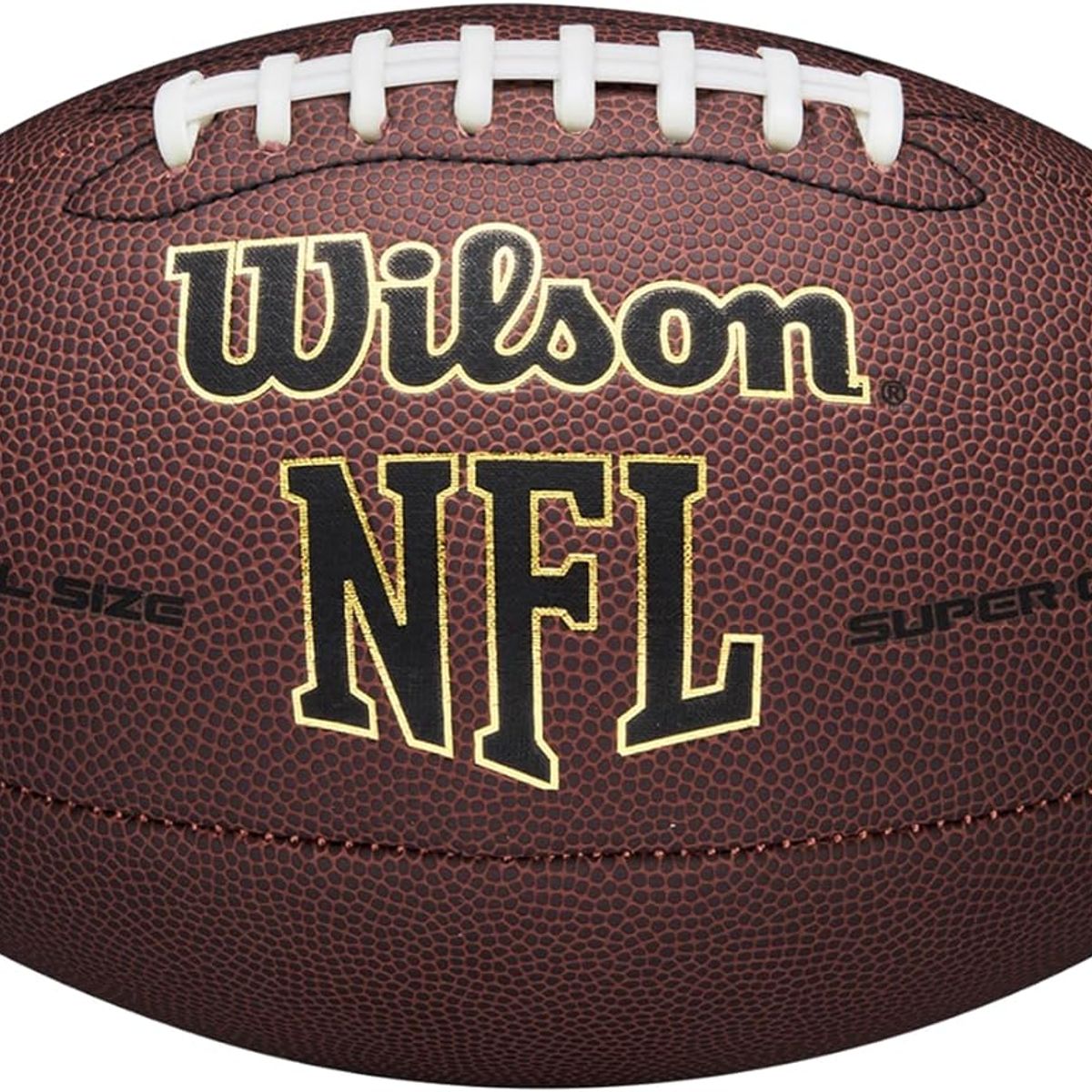 WILSON - Balón de fútbol americano Wilson Super Grip Compuesto NFL