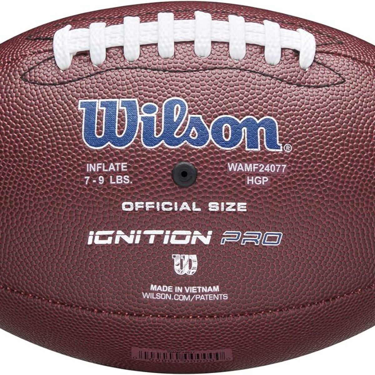 WILSON - Balones de fútbol americano Wilson NFL Ignition profesional duradero modelo NFLI