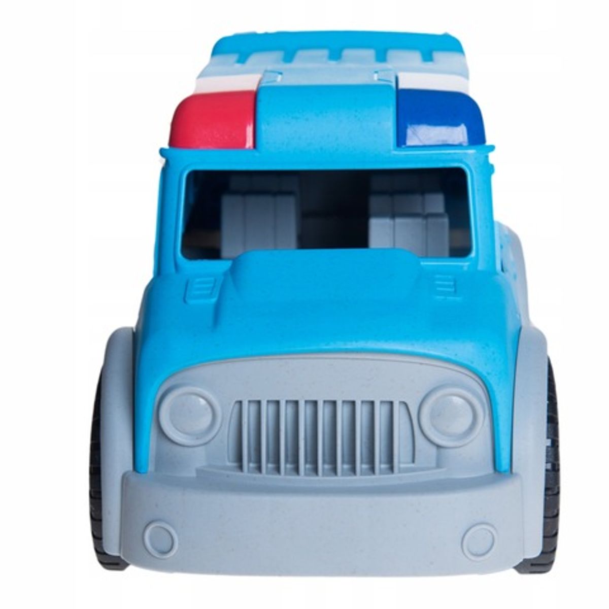 JUGANDO Y EDUCANDO - Juego Carro De Policía Grande Resistente De Empuje Para Niños