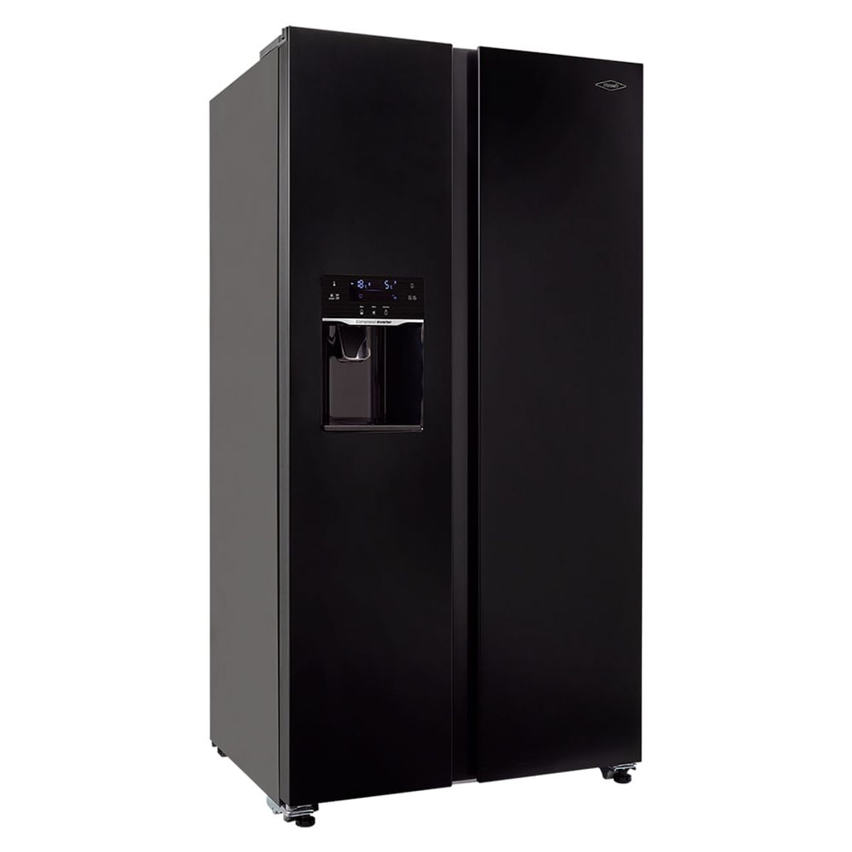 HACEB - Nevecón Haceb 621 litros con fabricador y dispensador de agua automático negro