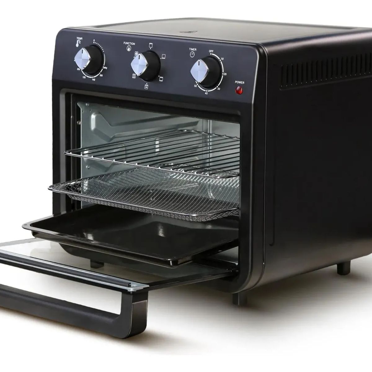 HOME ELEMENTS - MULTI HORNO PRO 7 FUNCIONES EN 1 24L NEGRO 1800W