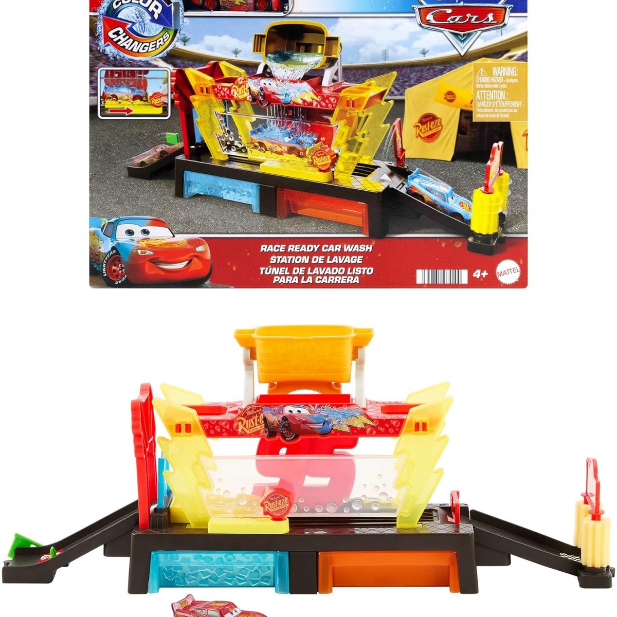 DISNEY - Pista Mattel Disney Pixar Cars Lavado De Autos McQueen