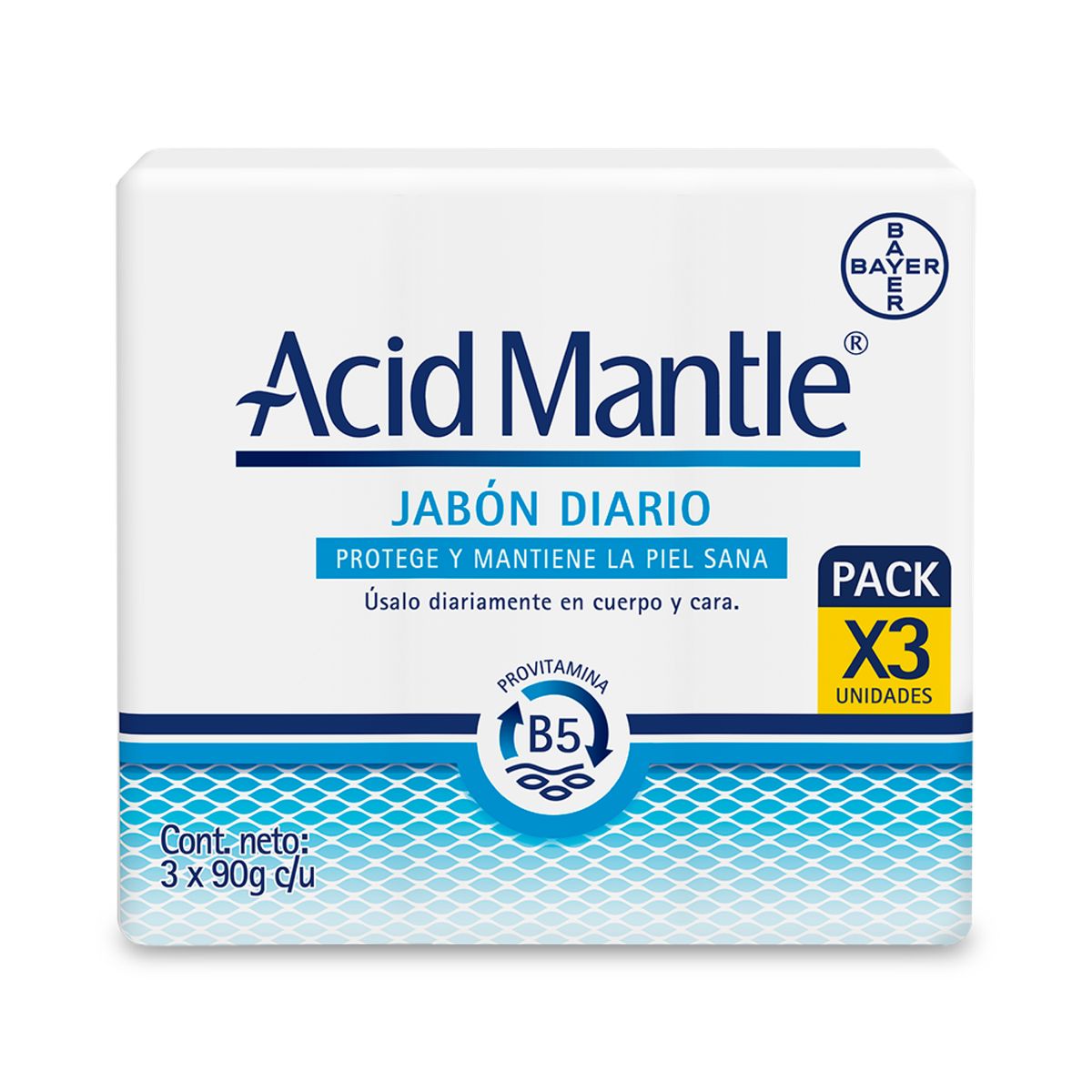 ACID MANTLE - Tripack Acid Mantle Jabon x90gr