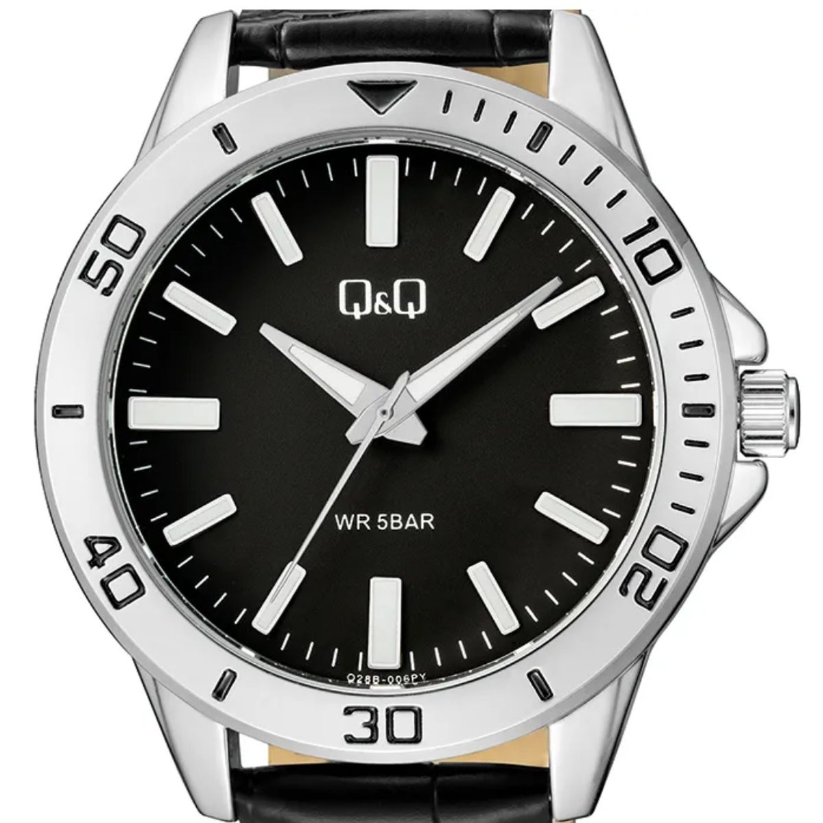 Q&Q - Reloj Q&Q Modelo Q28B-006PY Diseño Elegante