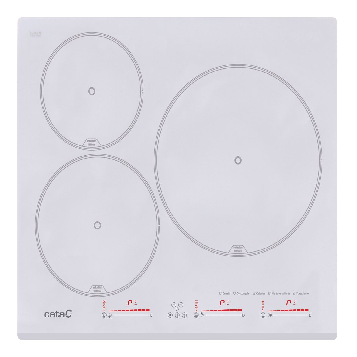 CATA - CUBIERTA DE INDUCCION INSB 6003WH