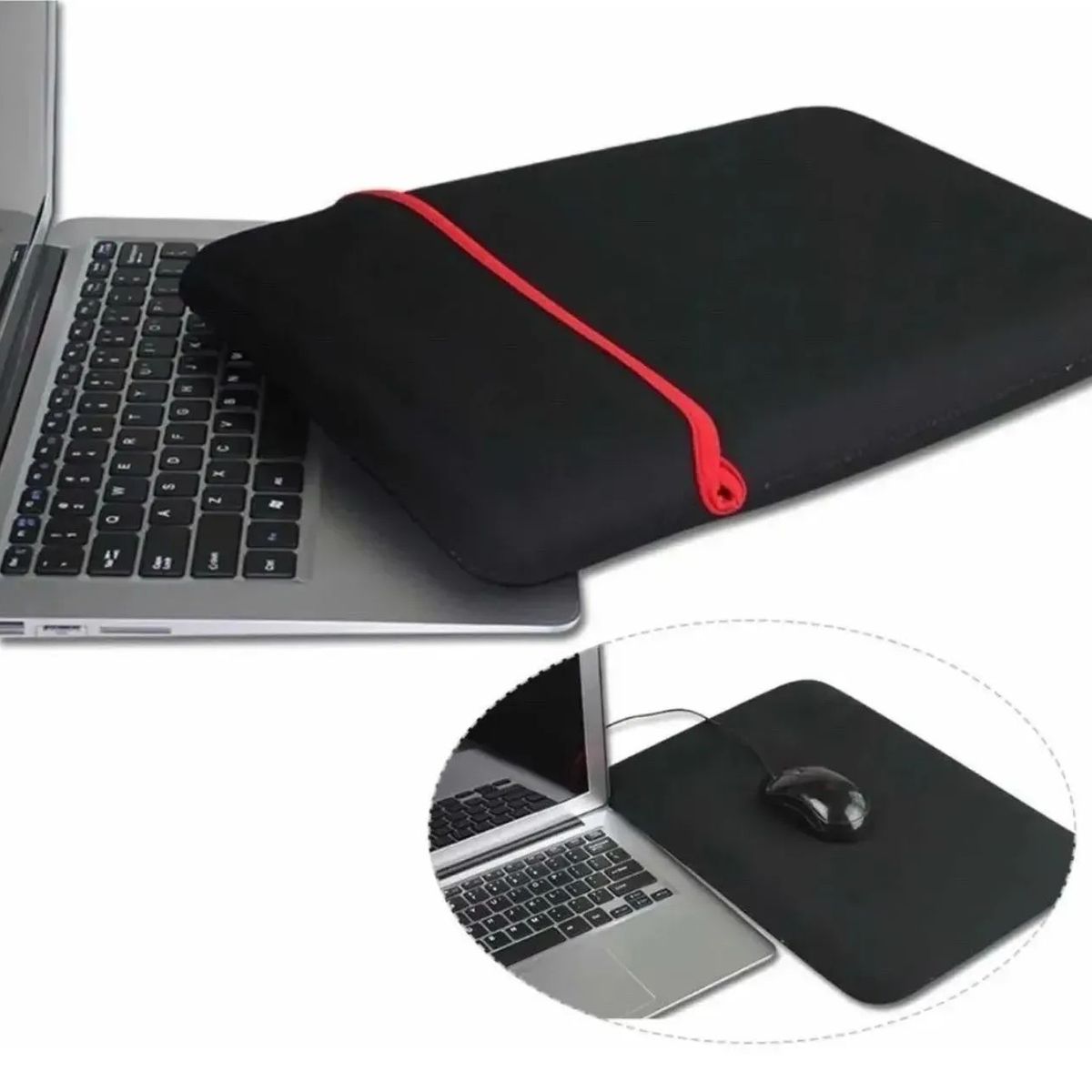 GENERICO - Funda para Portátil 14″ Negra  Protección Premium