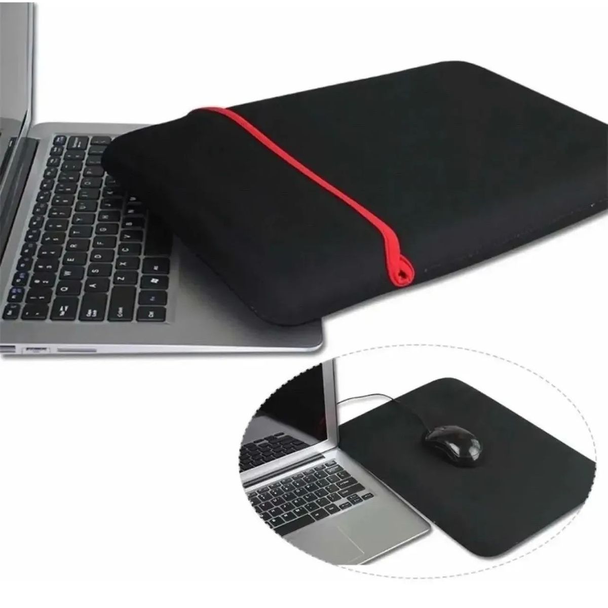 GENERICO - Funda para Portátil 14″ Negra  Protección Premium