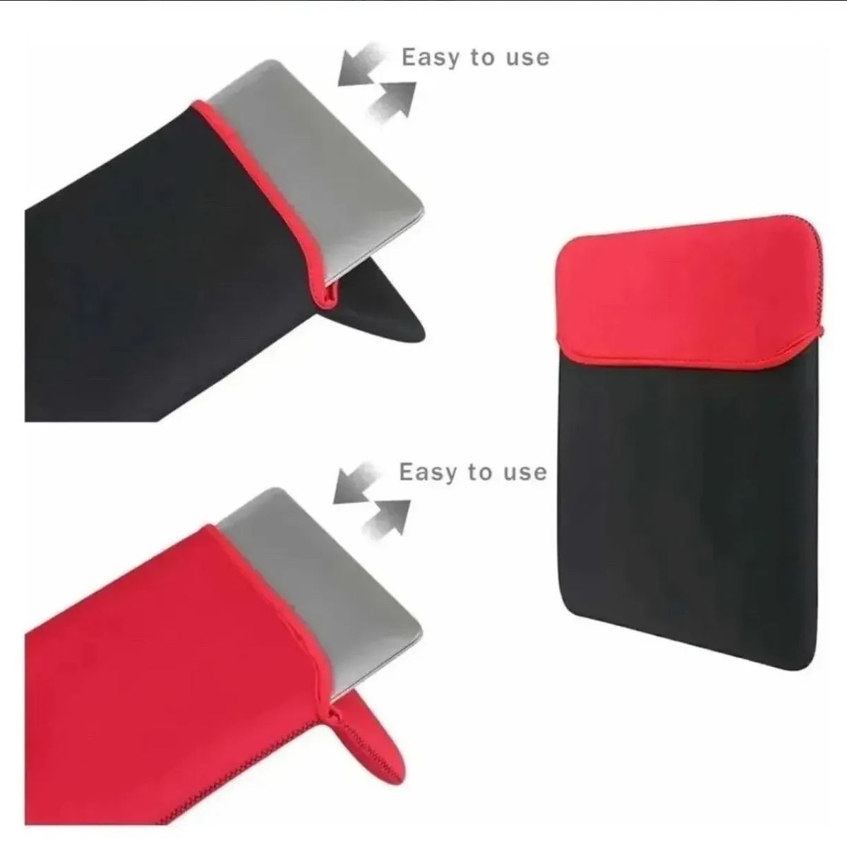 GENERICO - Funda para Portátil 14″ Negra  Protección Premium