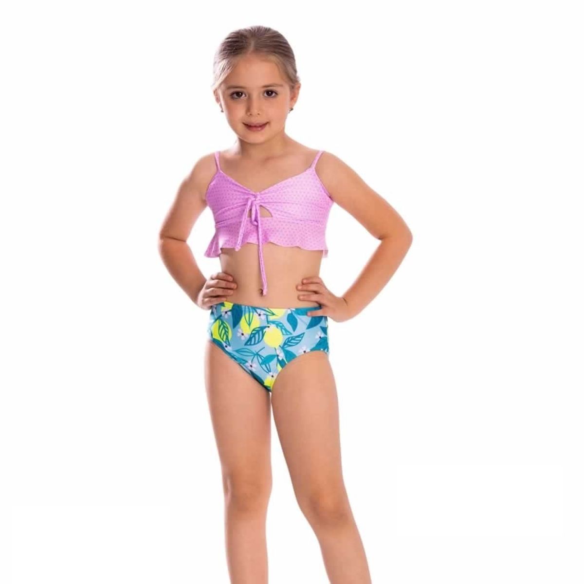 1AMIGO - Trajes de baño Dos Piezas con Filtro UV Para Niñas