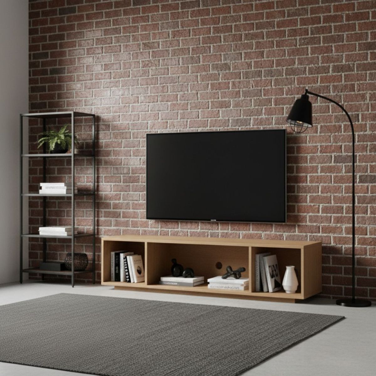 22 GRADOS DECORACION - Consola de Tv Frida 140cm x 40cm Formica