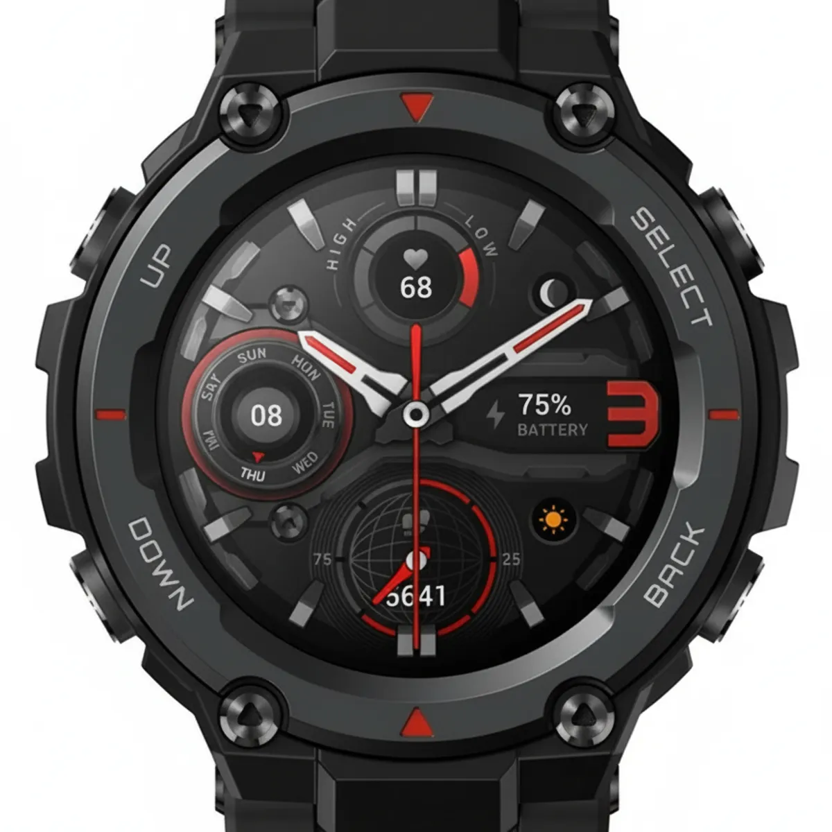 AMAZFIT - Reloj Inteligente Amazfit T-Rex Pro Negro