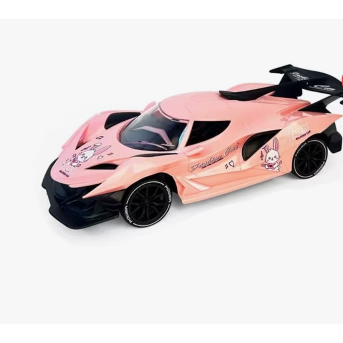 GENERICO - Carro A Control Remoto Rosado Juguete Infantil Niño Niña