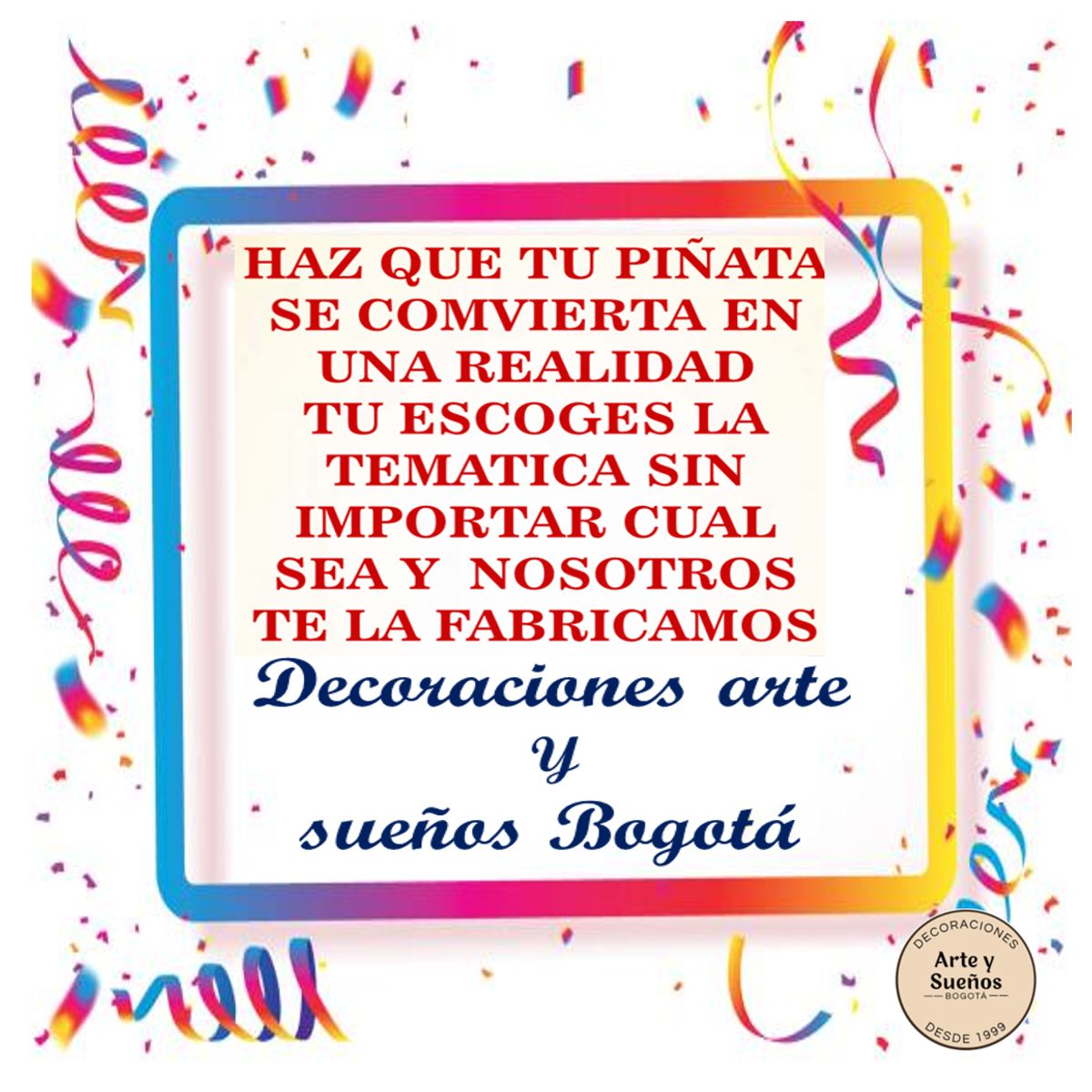 GENERICO - piñatas de la selección colombia + tarjeta de invitación digital + kit de fiesta