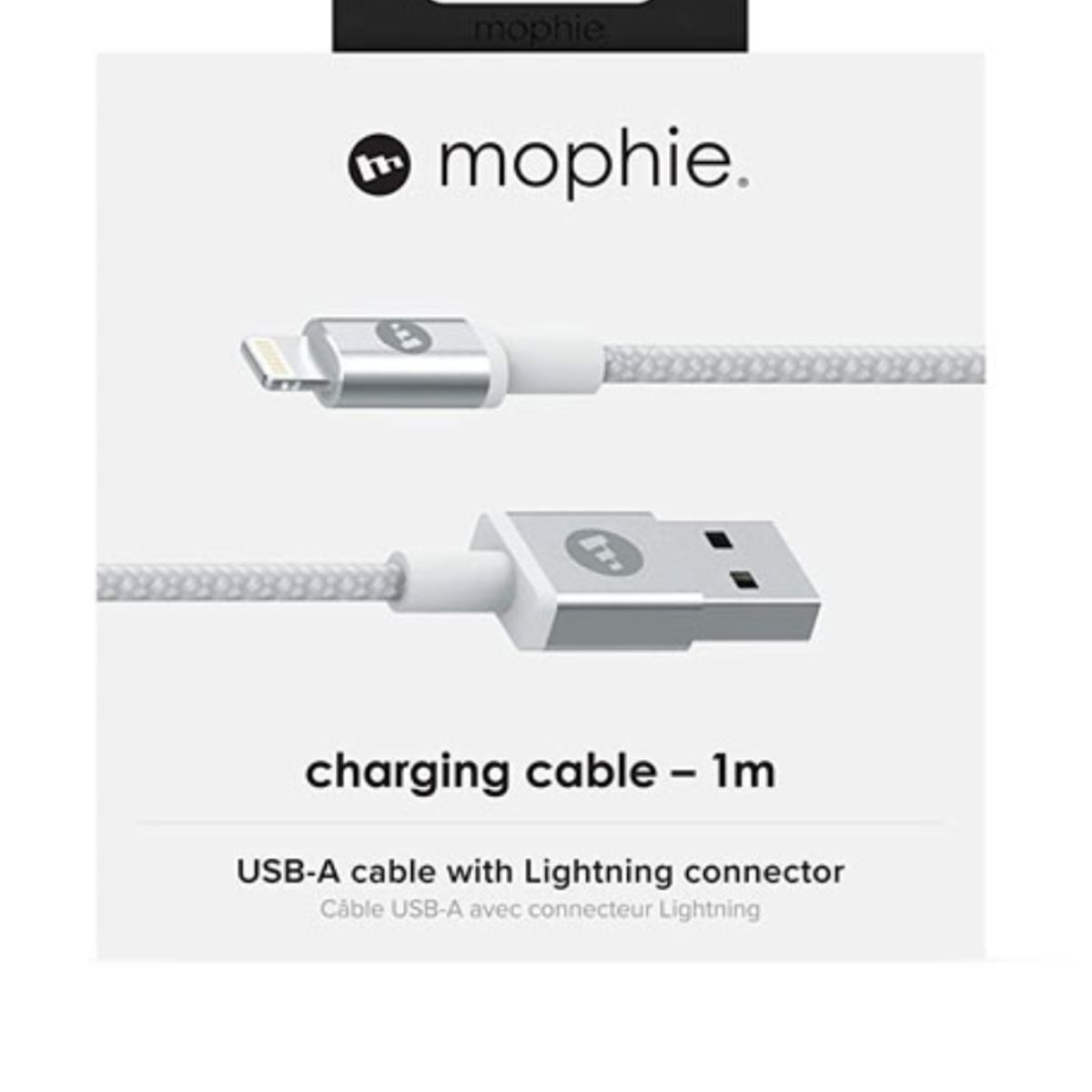 MOPHIE - Cable Mophie Usb-a A Lightning 1m Para Carga Rápida