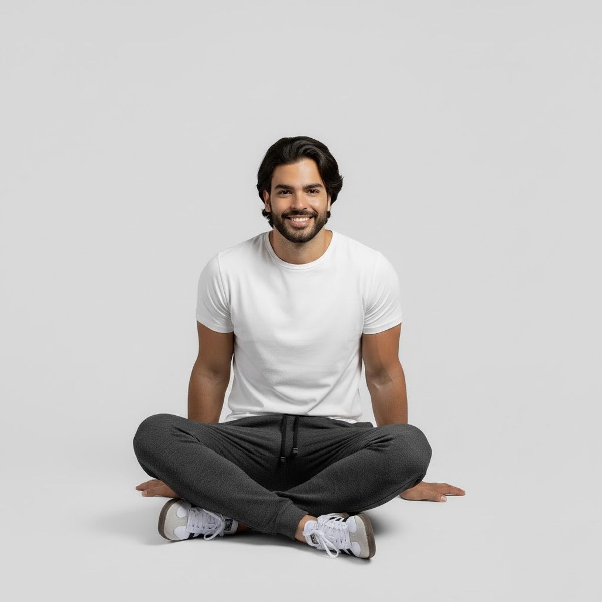 GENERICO - JOGGER ESENCIAL HOMBRE GRIS OSCURO