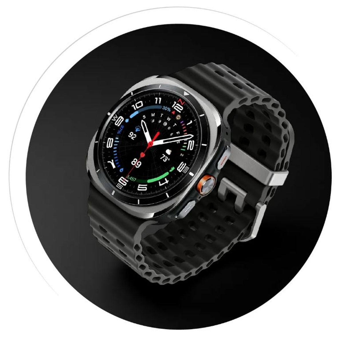 MOBULA - Smartwatch Deportivo Ms Ultra Gps Mobulaa Amoled 60h Batería