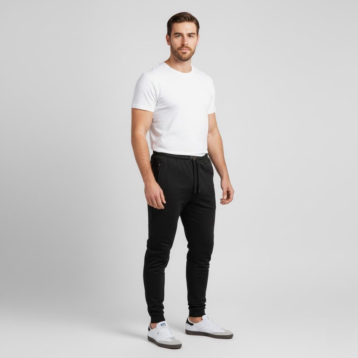 GENERICO - Jogger Esencial Hombre Negro