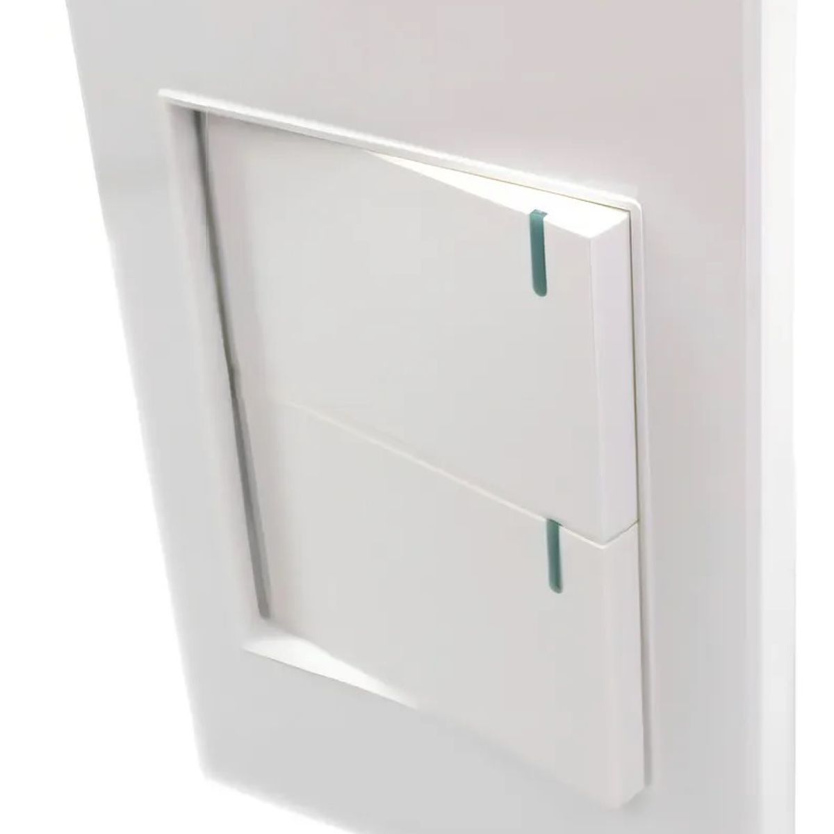 MERCURY - Interruptor Doble Conmutable Blanco Premium White Mercury