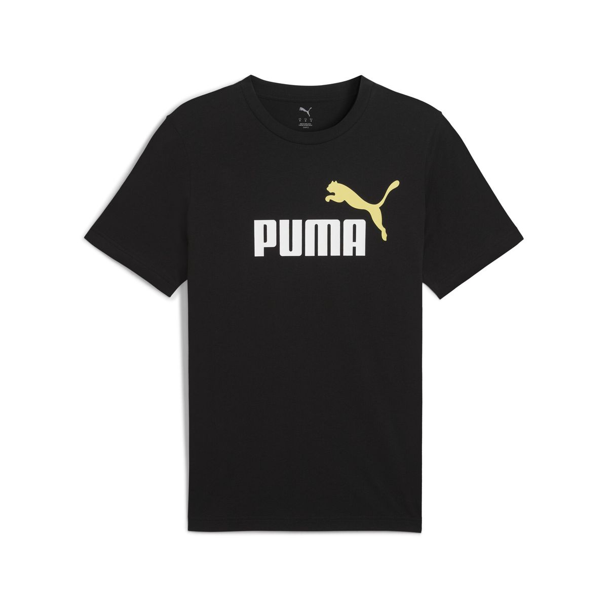 PUMA - Camisa Deportiva Puma Ess 2 No1 Logo Negro Hombre
