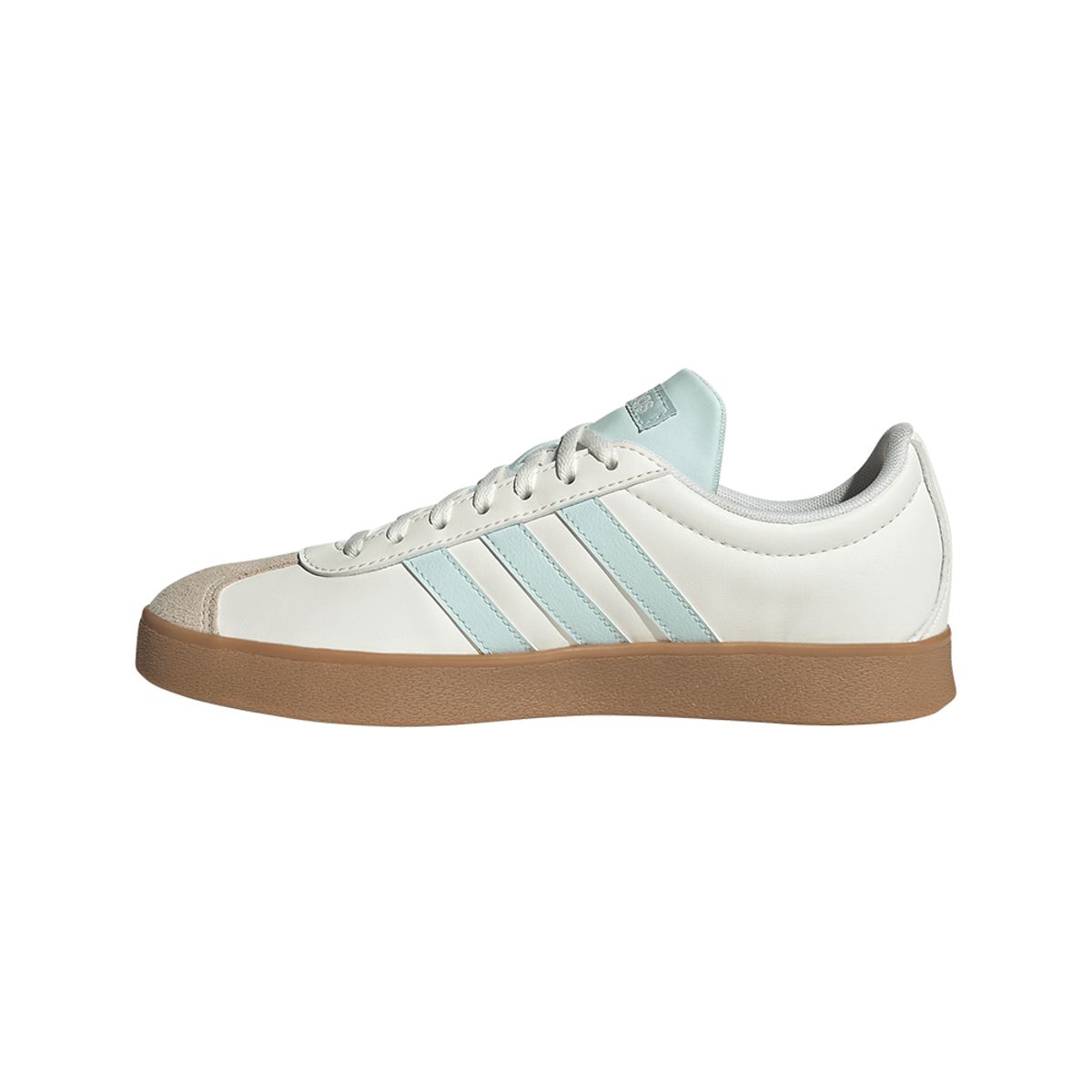 ADIDAS - Tenis Adidas Mujer Vl Court Base  - Blanco - Azul