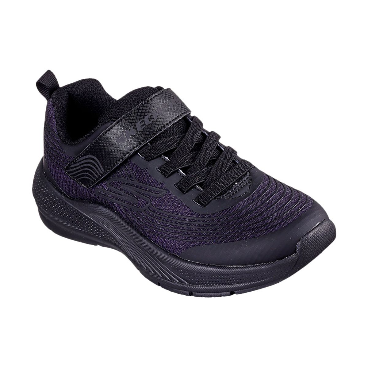 SKECHERS - Tenis Skechers Niño Microspec Advance - Negro - Negro