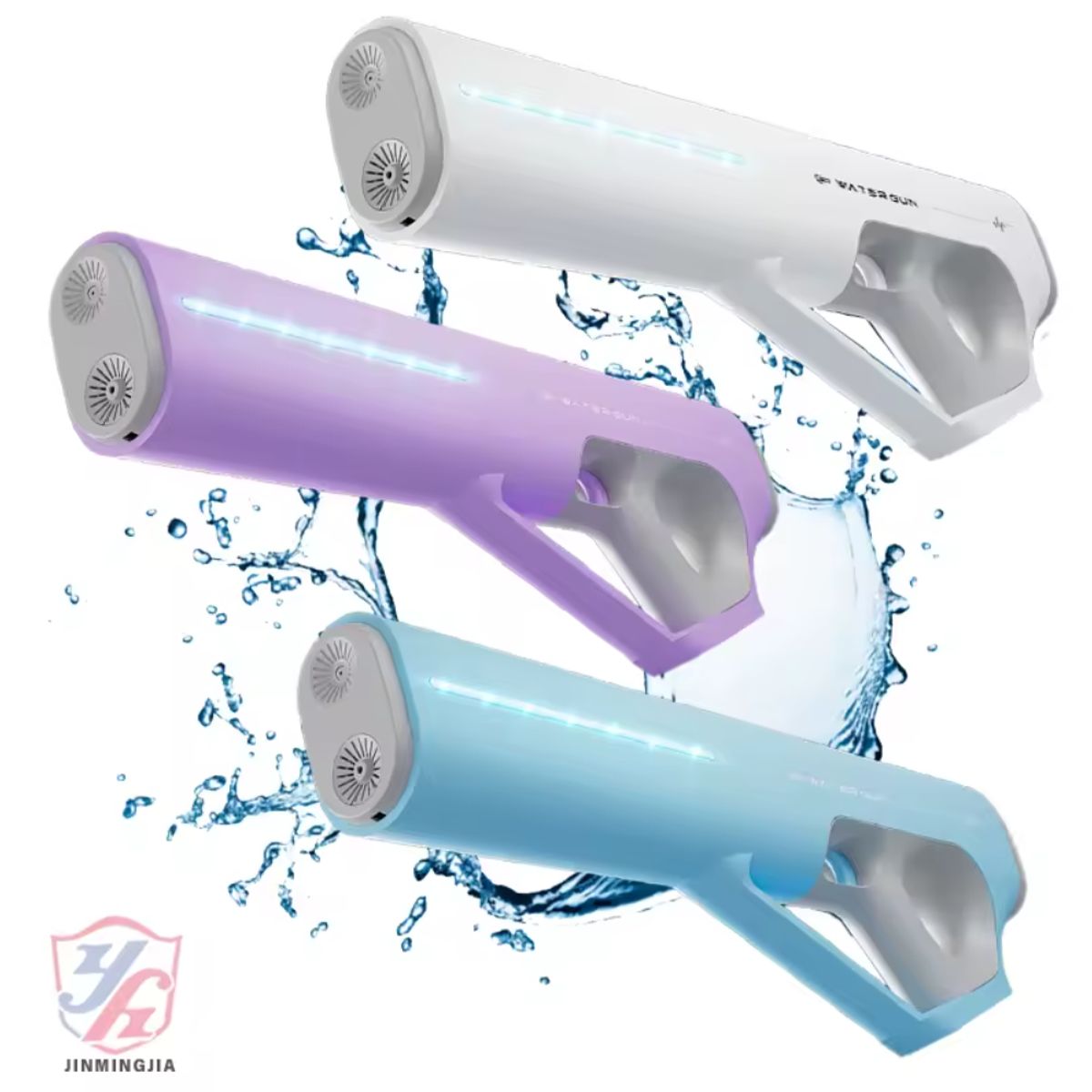 GENERICO - Juguete Pistola de Agua Eléctrica de Absorción Automática para Niños Azul