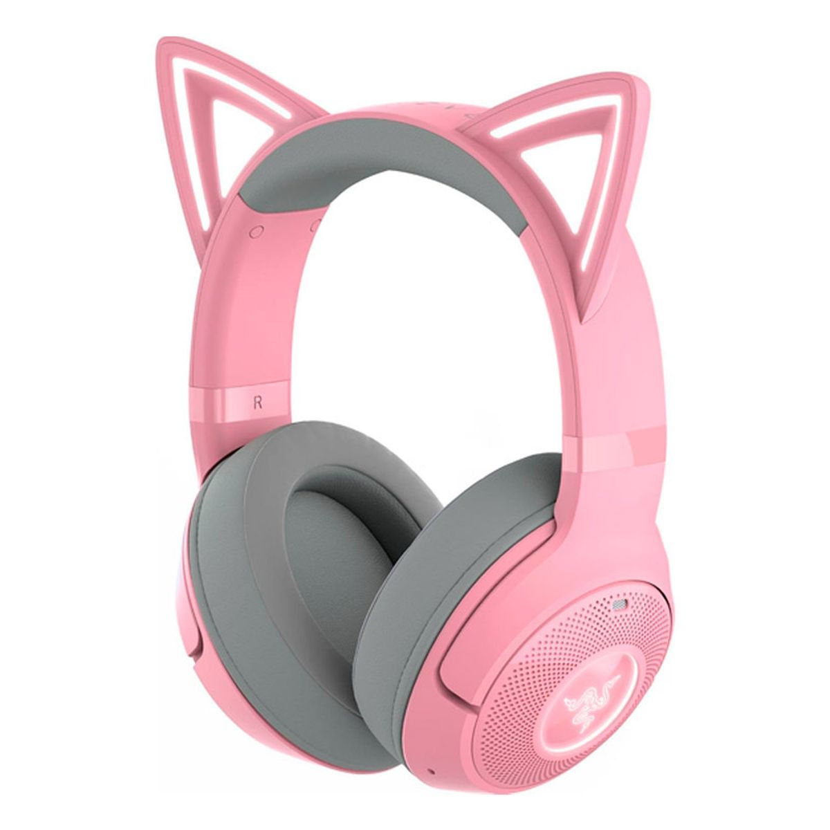 RAZER - Auriculares RAZER KRAKEN KITTY V2 BT Quartz Rosa con Sonido Envolvente