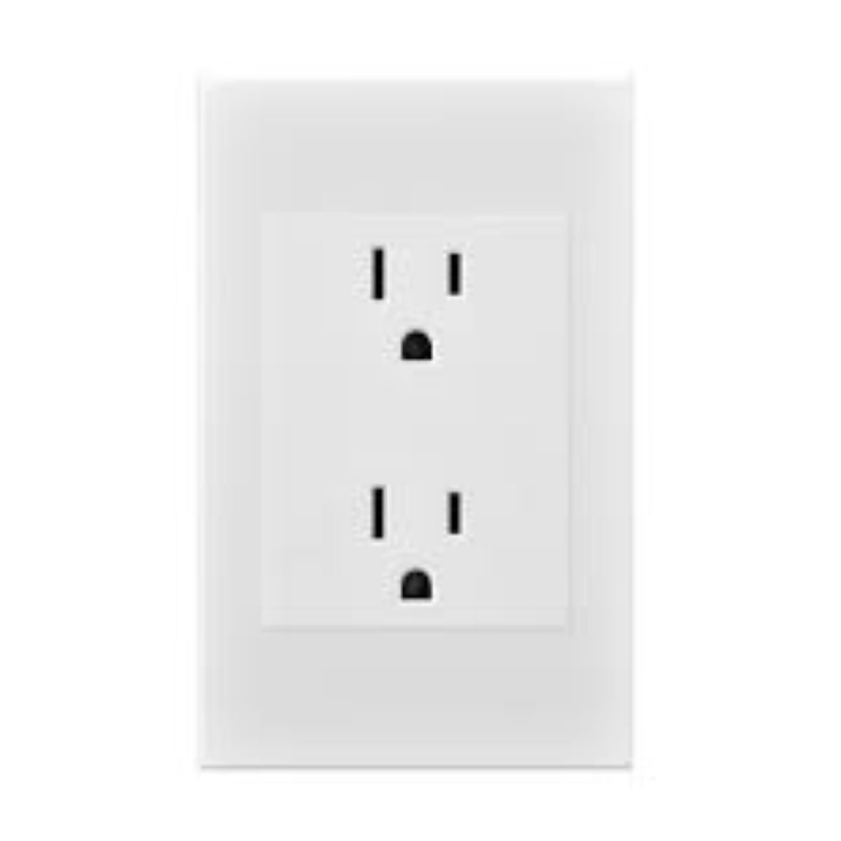 MERCURY - Tomacorriente Doble Polo a Tierra Blanco Premium White Mercury