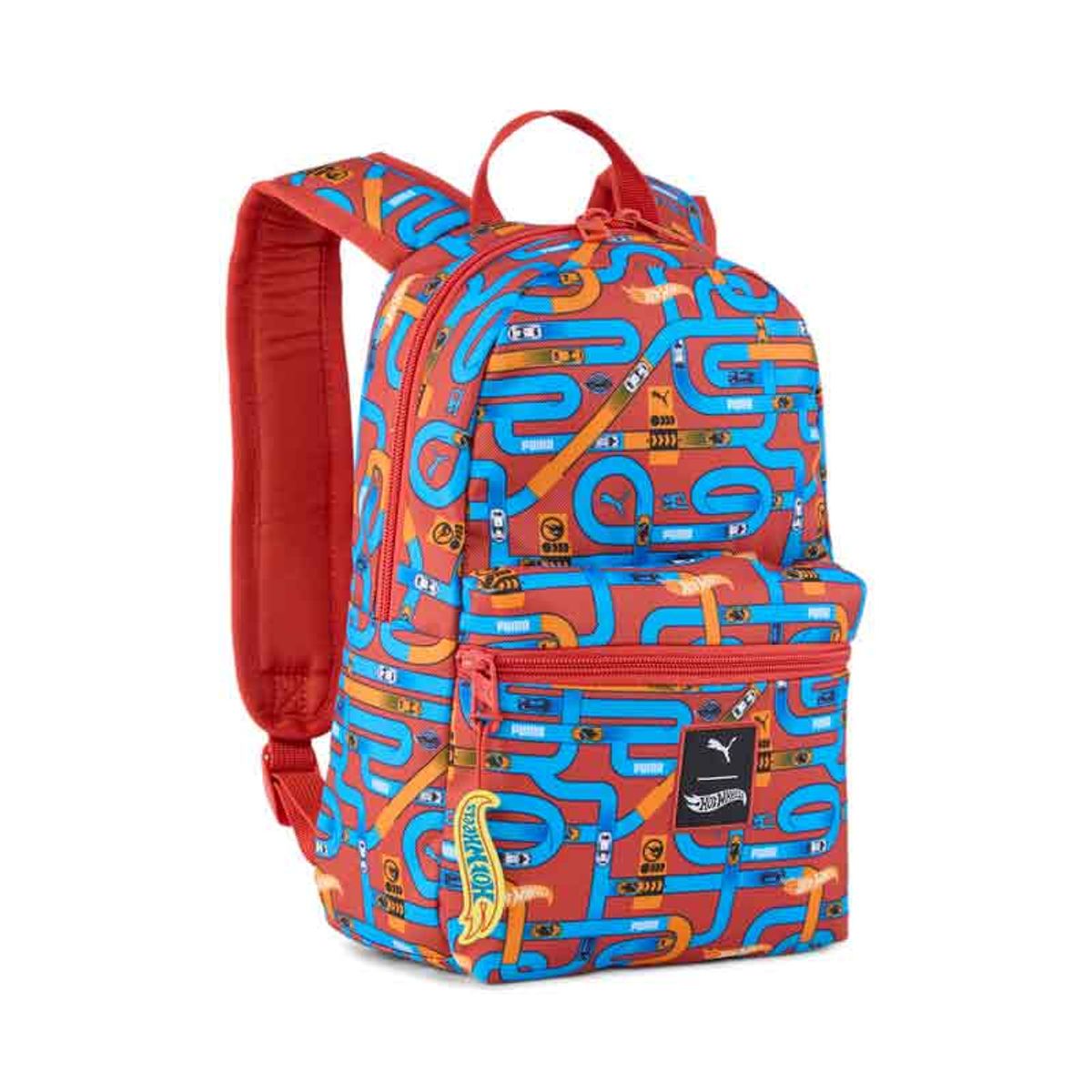PUMA - Morral (Backpack) Puma Original X Hot Wheels Mini Rojo Niños