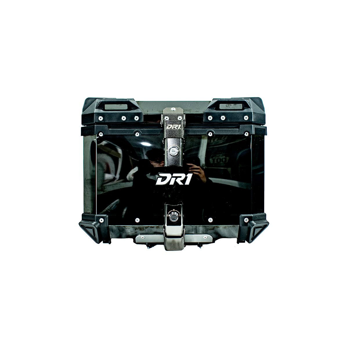 DR1 - MALETERO CUADRADO DR1 ALU PRO ACERO 45 LT NEGRO