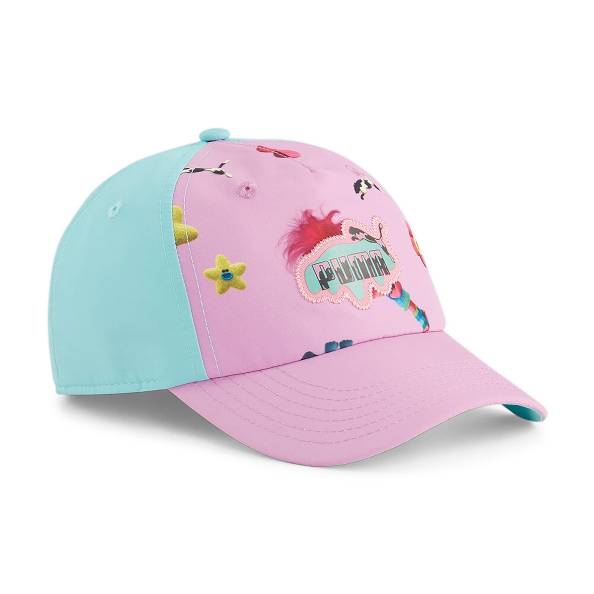 PUMA - Gorra Deportiva Puma Original Puma X Trolls Lila Para Niños