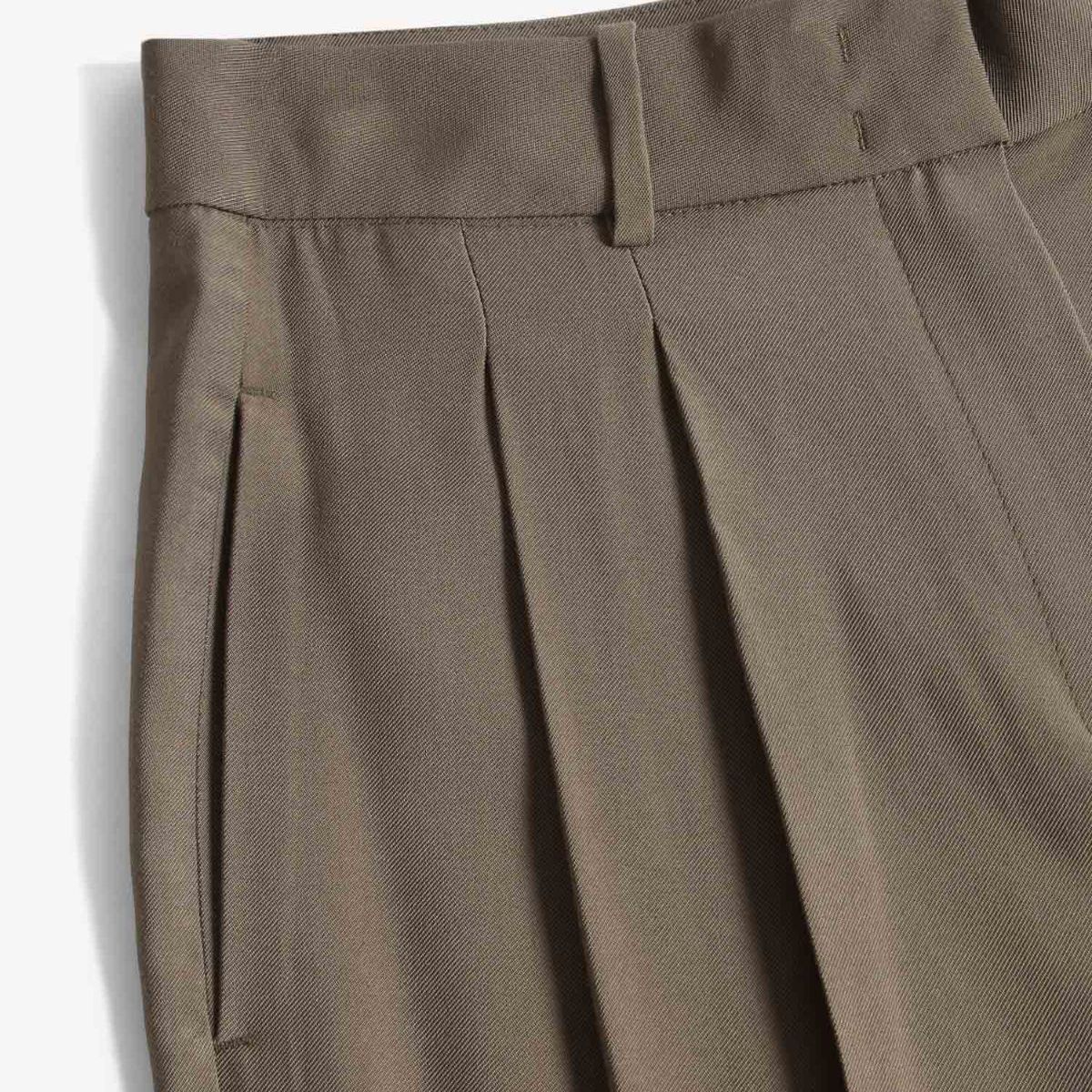 SEVEN SEVEN - Pantalón Sastrero De Pinzas  Para Mujer Café Seven Seven