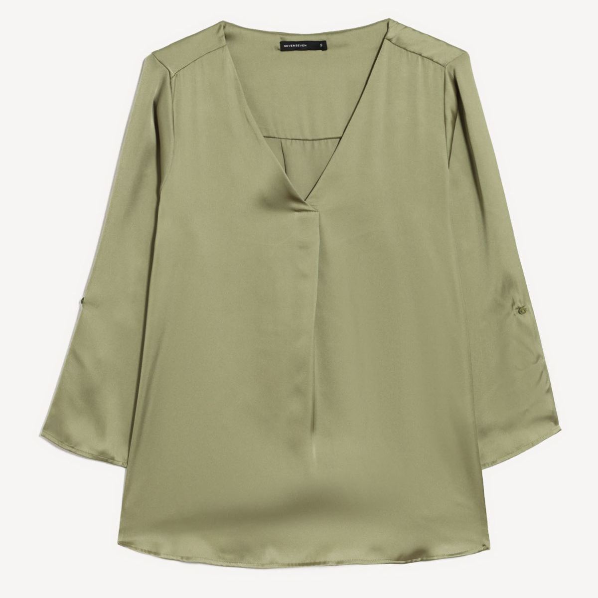 SEVEN SEVEN - Blusa Para Mujer Manga 3/4 Color Verde Marca Seven Seven #28124089