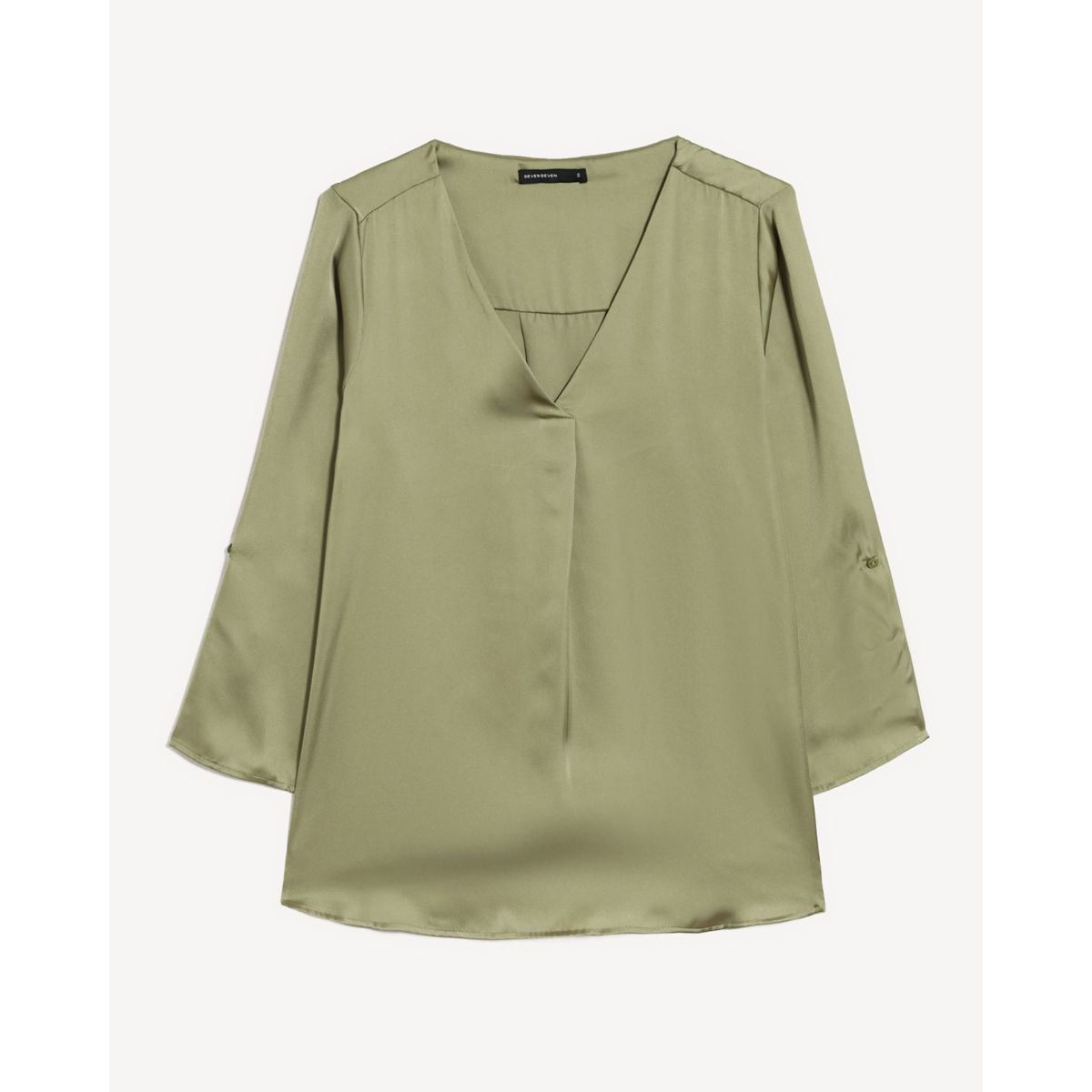 SEVEN SEVEN - Blusa Para Mujer Manga 3/4 Color Verde Marca Seven Seven #28124089