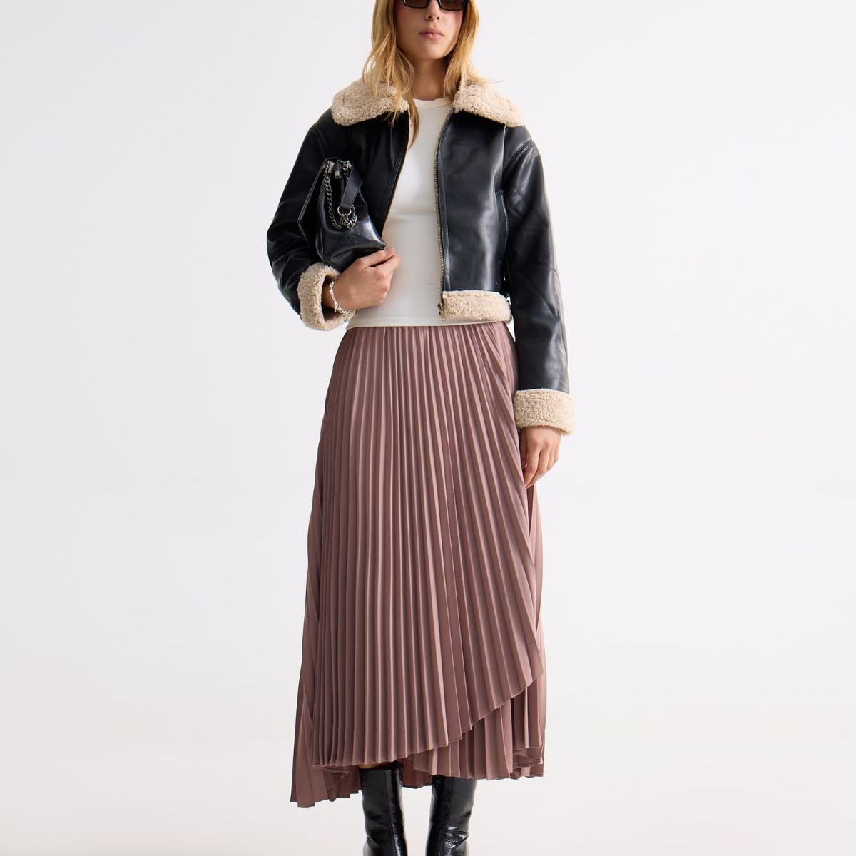 SEVEN SEVEN - Falda Para Mujer Largo Color Beige Marca Seven Seven #28140942