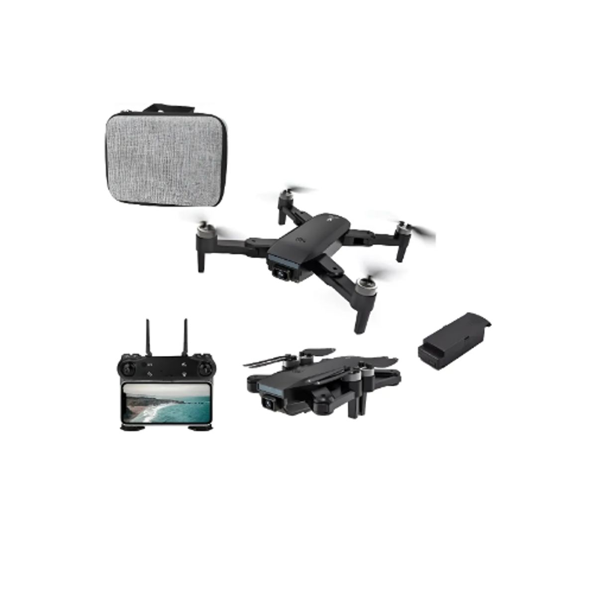 GENERICO - Drone zll sg700 max gps camara 4k 1km sensores optico giroscopio motores sin escobillas dron led