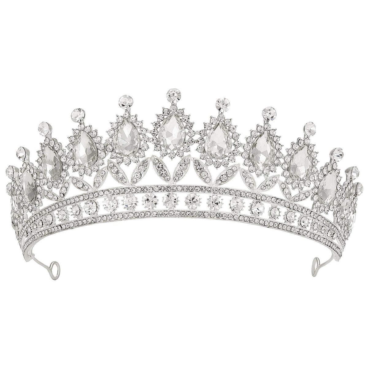 GENERICO - Corona De Cristal Tiara Quinceañeras Novia