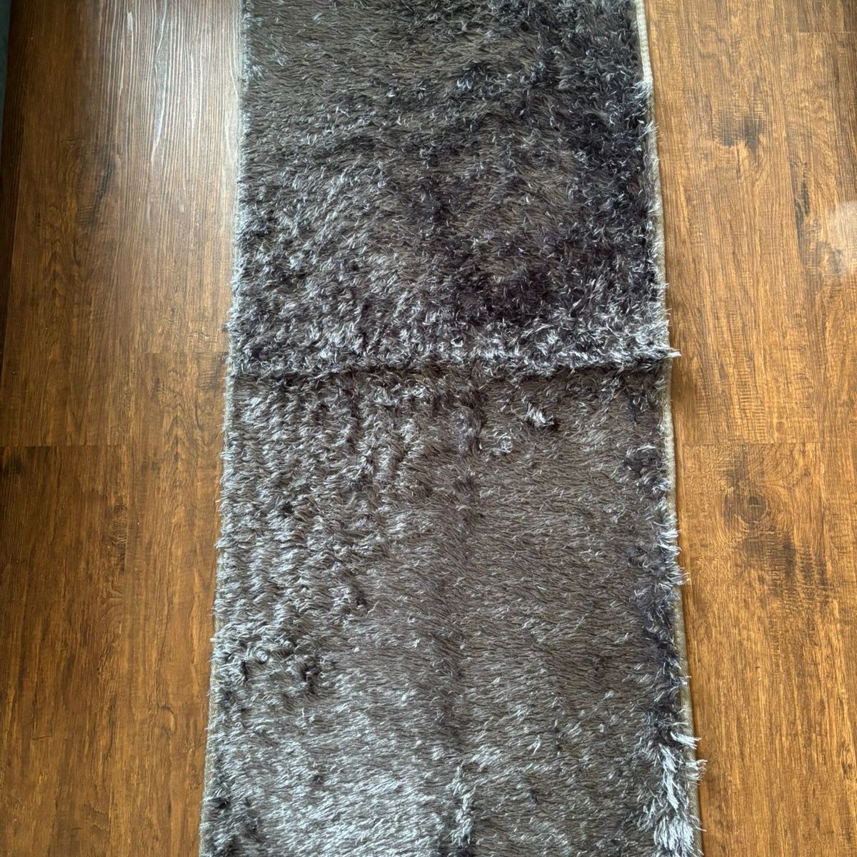 GENERICO - Alfombra Tapete Pie De Cama Peludo Antideslizante Hogar 150 X 60 cms