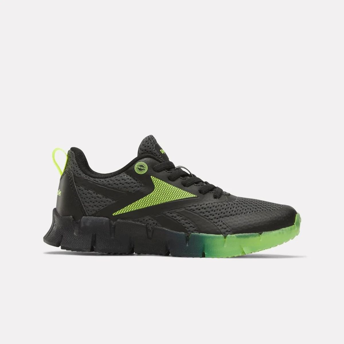 REEBOK - Tenis Reebok Niño Zig N Glow Elastic Lace - Negro